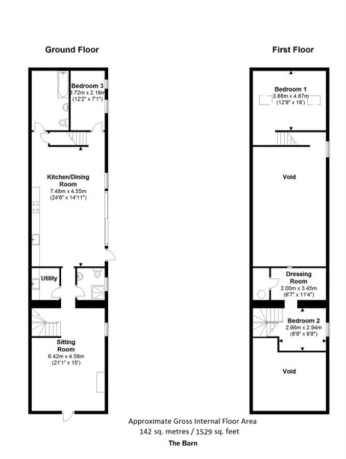 Noelle'S Cottages, The Barn 피커링 외부 사진